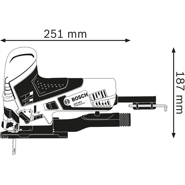 Bosch PST 800 PEL Σέγα