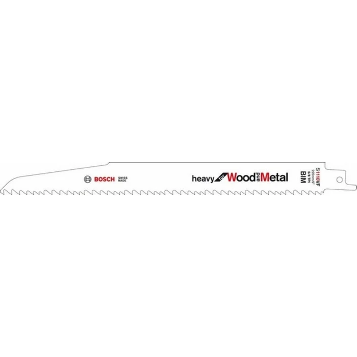 Bosch S1110VF Heavy Jigsaw Blades for Metal & Wood, 5 pcs