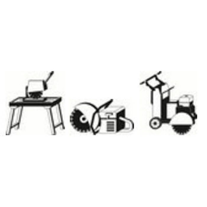 Bosch Standard Δίσκος Κοπής Δομικών Υλικών 400 mm (2608602545)