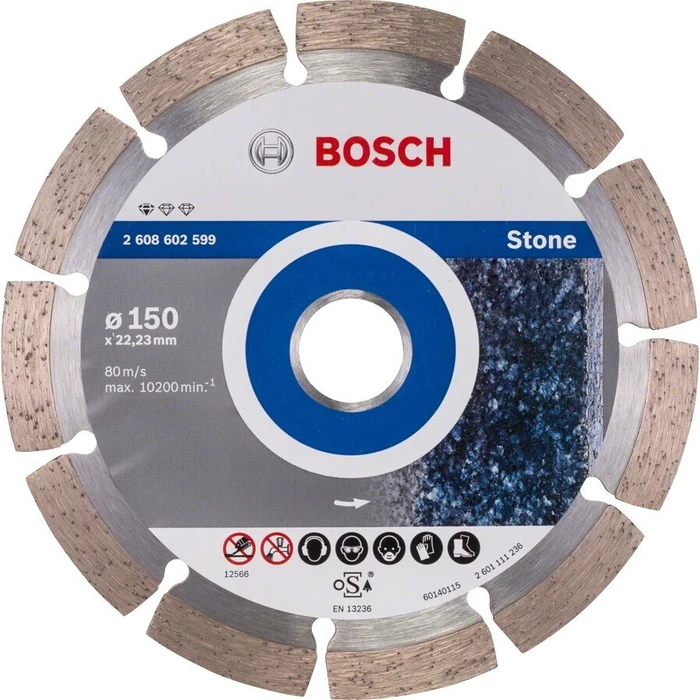 Bosch Cutting Disc for Construction Materials 150 mm (2608602599)