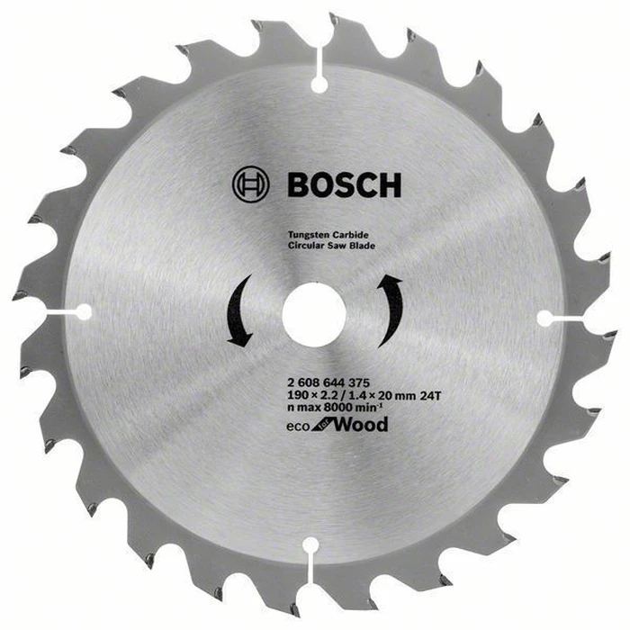 Bosch Optiline Wood 190 mm Wood Cutting Saw Blade (2608644375)