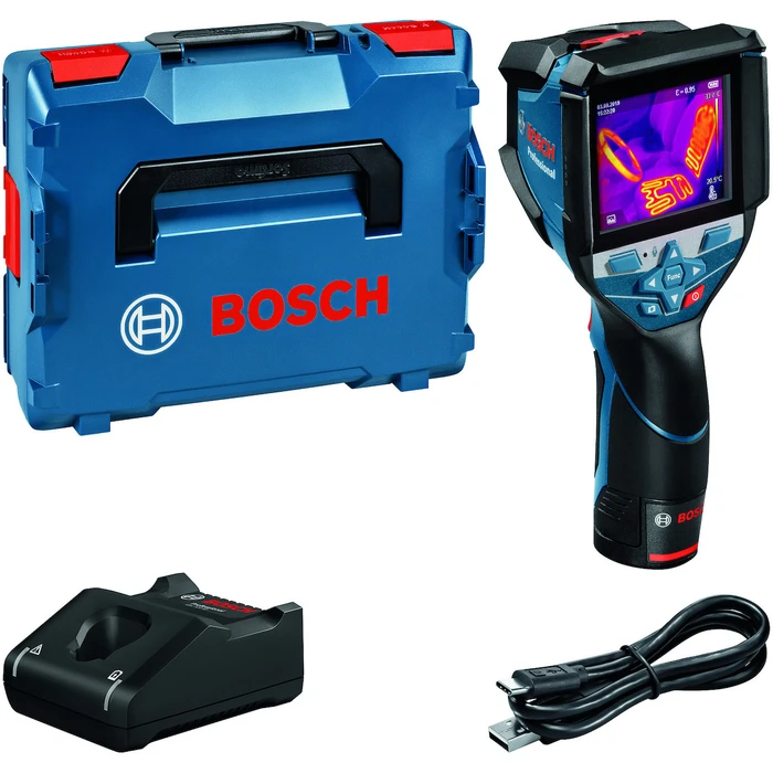 Bosch GTC 600 C Thermal Camera with 3.5" LCD Display, -20°C to 600°C