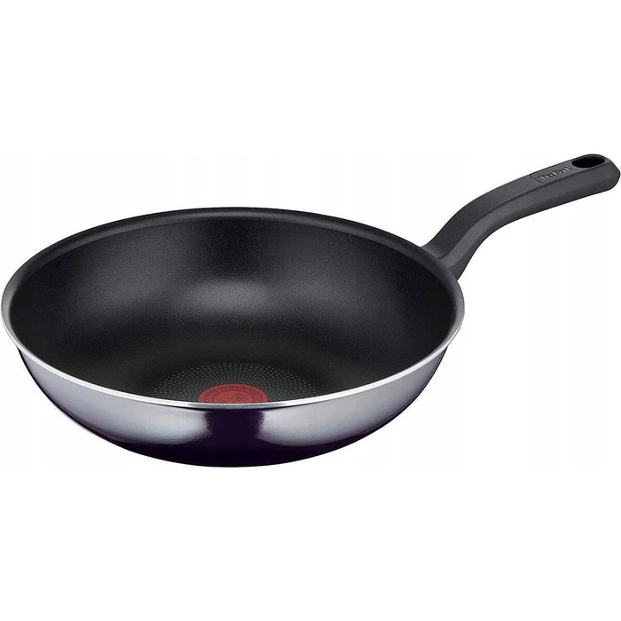 Tefal Resist Wok από Αλουμίνιο με Αντικολλητική Επίστρωση 28cm D52619