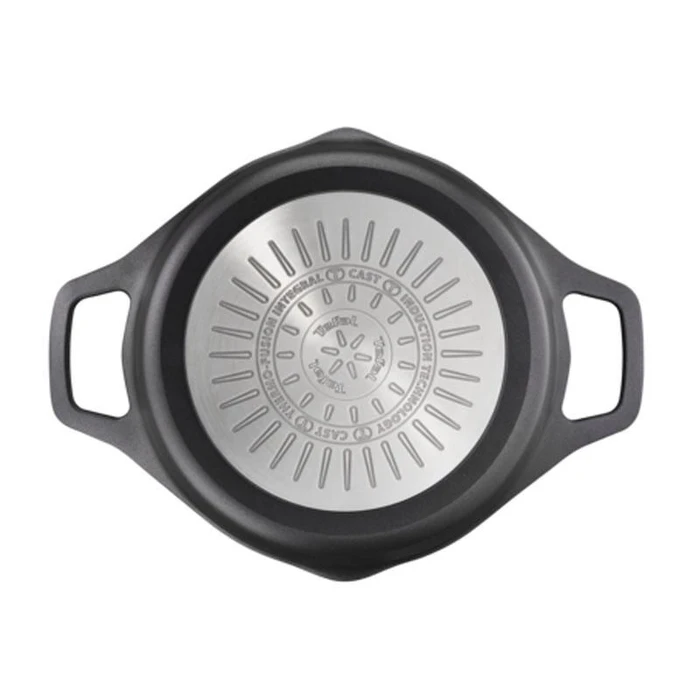 Tefal Pot with Lid E2494644 Black ? 24 cm