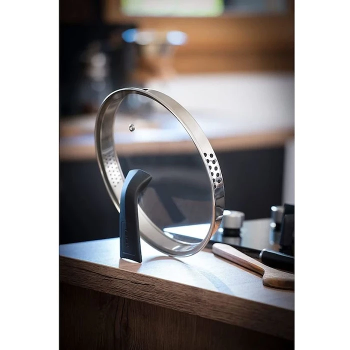 Tefal Pot with Lid Black 2 Pieces