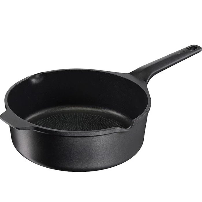 Tefal Pot with Lid Black 2 Pieces