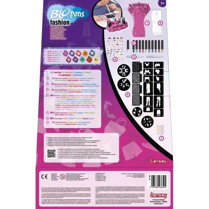 Lansay Painting Set Blopens Fashion 23650