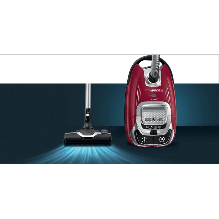 Rowenta Vacuum Cleaner Silence Force Allergy Plus red - Techstores.gr