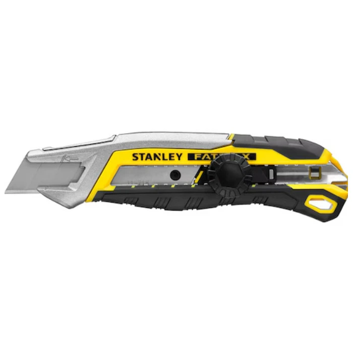Stanley FatMax Safety Utility Knife, Metal Body, 18mm Blade - FMHT10592-0