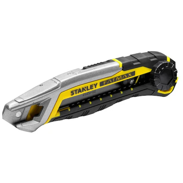 Stanley FatMax Safety Utility Knife, Metal Body, 18mm Blade - FMHT10592-0