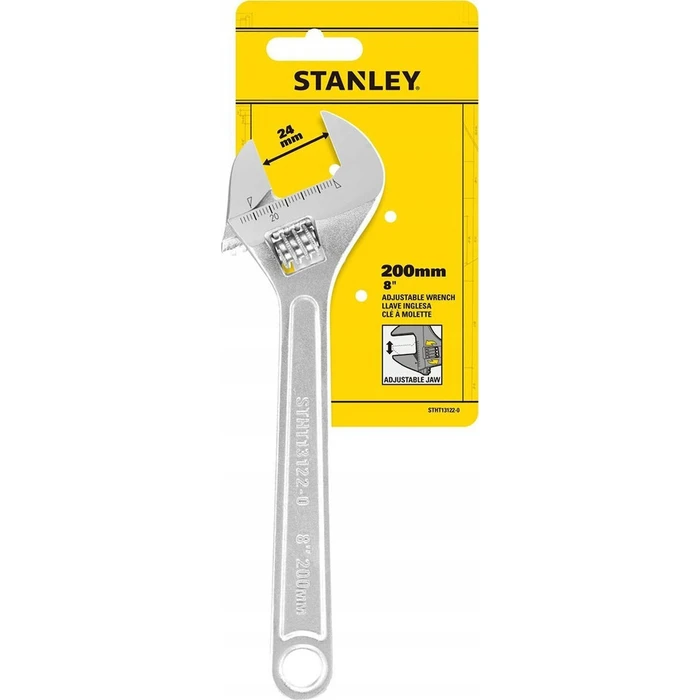 Stanley Γαλλικό Κλειδί 200mm STHT13122-0 — Άνοιγμα σιαγόνων έως 24mm