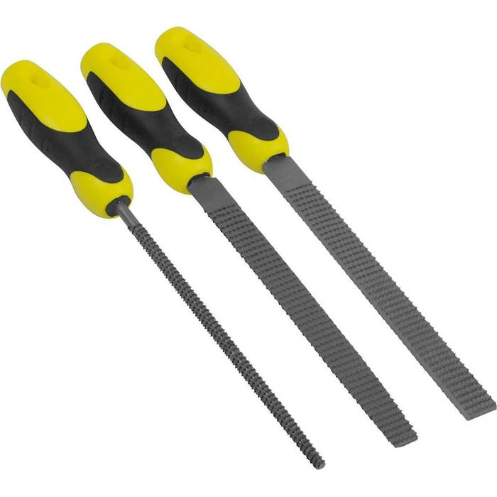 Stanley 0-22-477 3pc Rasp File Set with Handle