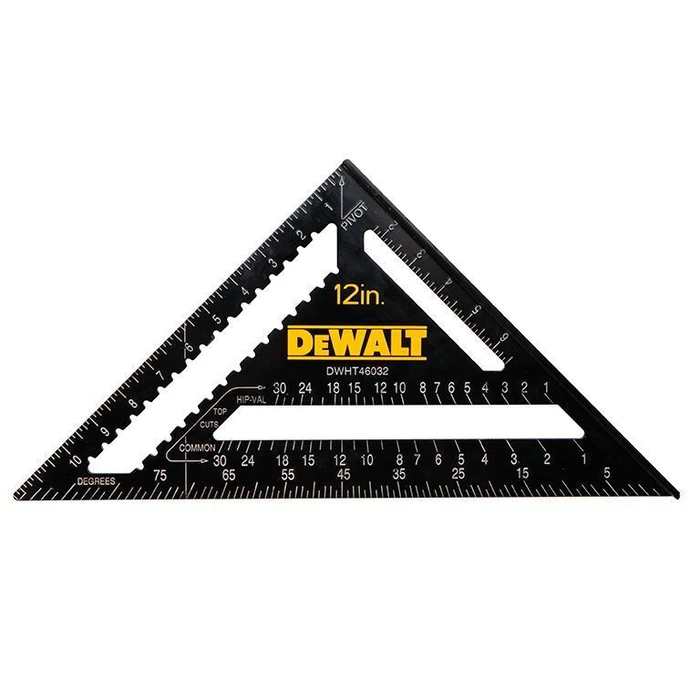 Dewalt Roofing Square 12" (DWHT46032-0) - 30.48 cm