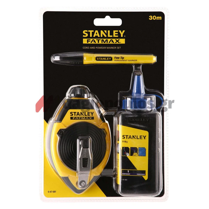 Stanley FatMax Chalk Reel Set 30 m