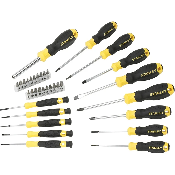Stanley 34-Piece Screwdriver Set with 34 Interchangeable Bits STHT0-62141