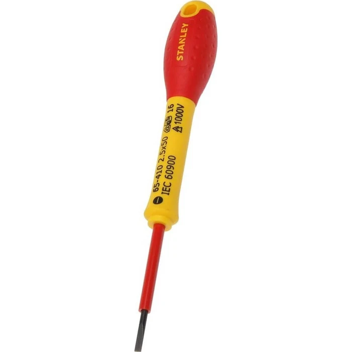 Stanley Κατσαβίδι Ηλεκτρολόγου VDE FATMAX Νάνος Ίσιο 2,5x50mm (0-65-410)