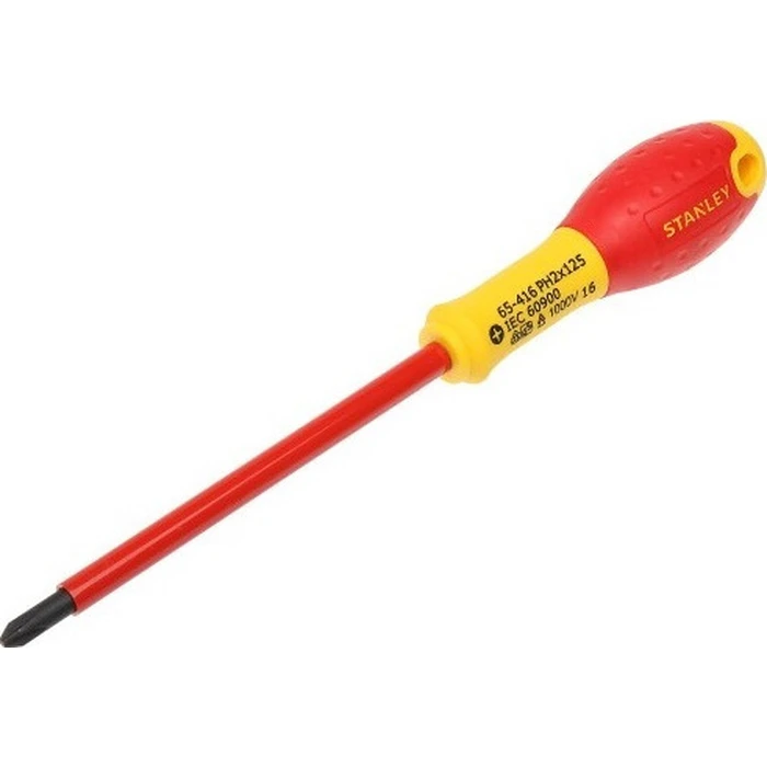 Stanley FATMAX Κατσαβίδι Ηλεκτρολόγου VDE 1000V Σταυρός PH2 x 125mm 0-65-416