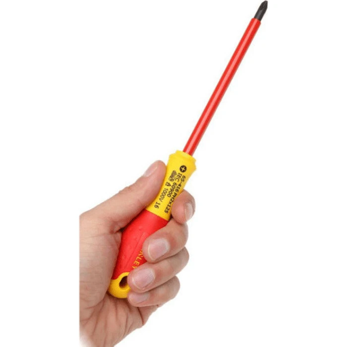 Stanley FATMAX Κατσαβίδι Ηλεκτρολόγου VDE 1000V Σταυρός PH2 x 125mm 0-65-416