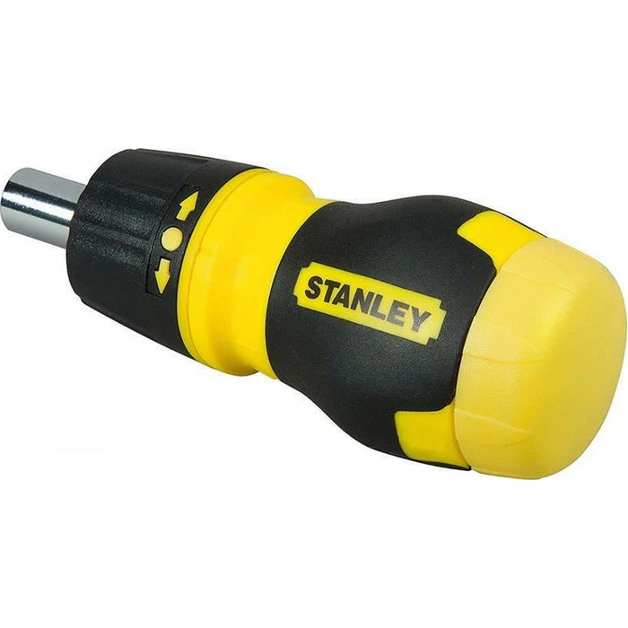 Stanley Ratcheting Screwdriver with 6 Magnetic Interchangeable Bits 0-66-358