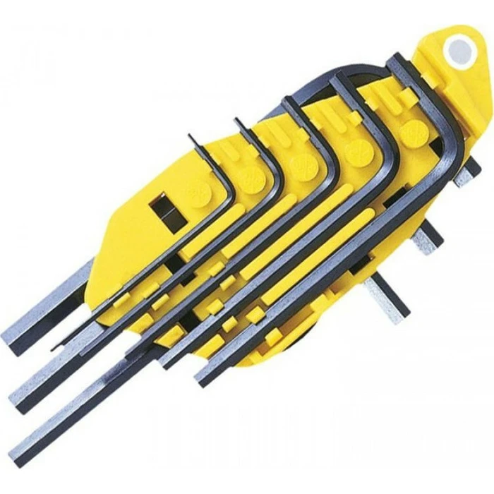 Stanley Σετ 8 Κλειδιά Allen σε σχήμα L (1/16, 5/64, 3/32, 1/8, 5/32, 3/16, 7/32, 1/4) - Model 0-69-252