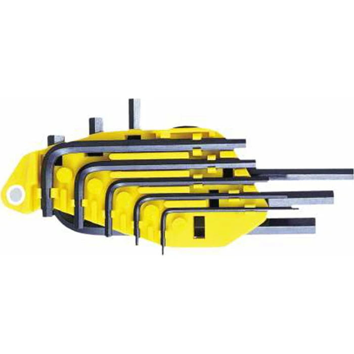 Stanley Σετ 8 Κλειδιά Allen σε σχήμα L (1/16, 5/64, 3/32, 1/8, 5/32, 3/16, 7/32, 1/4) - Model 0-69-252