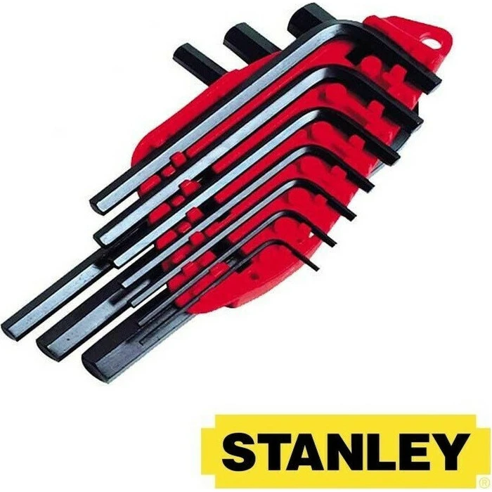 Stanley 10-Piece L-Shape Allen (Hex) Key Set 0-69-253