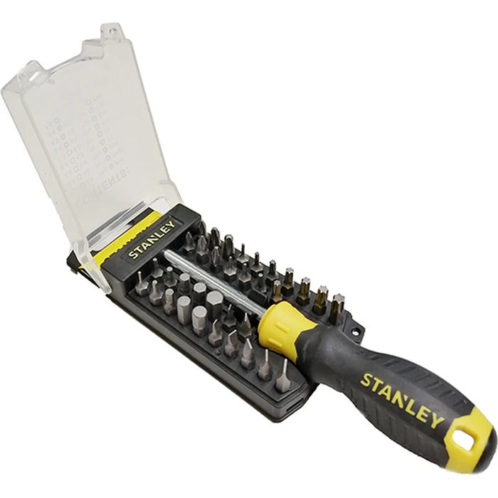 Stanley Screwdriver with 34 Magnetic Interchangeable Bits STHT0-70885