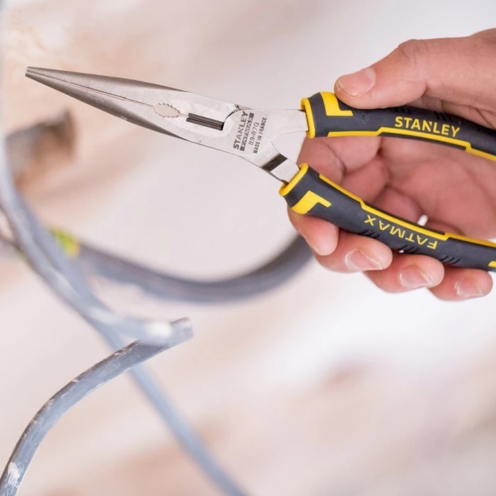 Stanley FatMax Straight Long-Nose Electrician's Pliers 200mm (0-89-870)