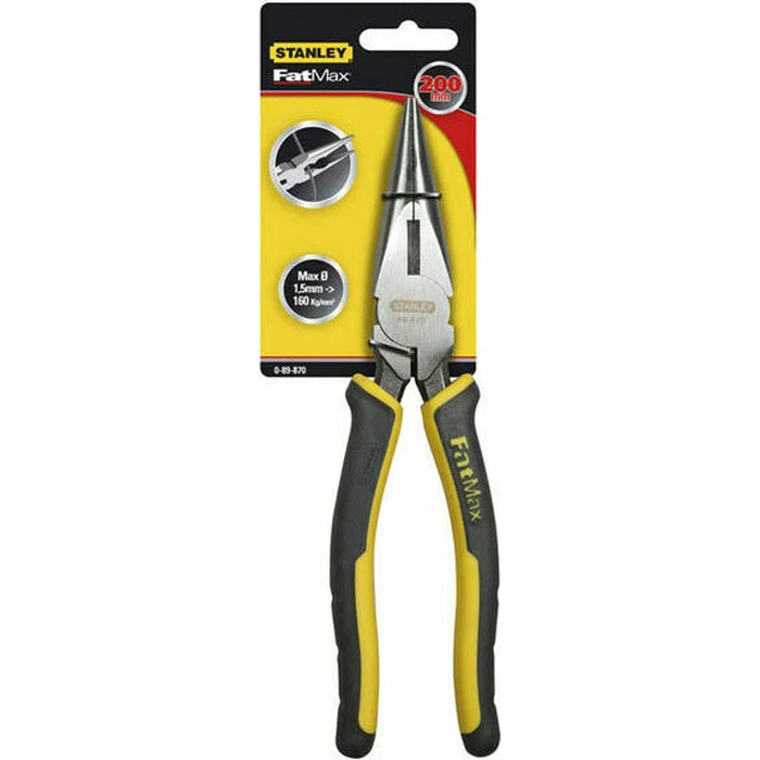 Stanley FatMax Straight Long-Nose Electrician's Pliers 200mm (0-89-870)