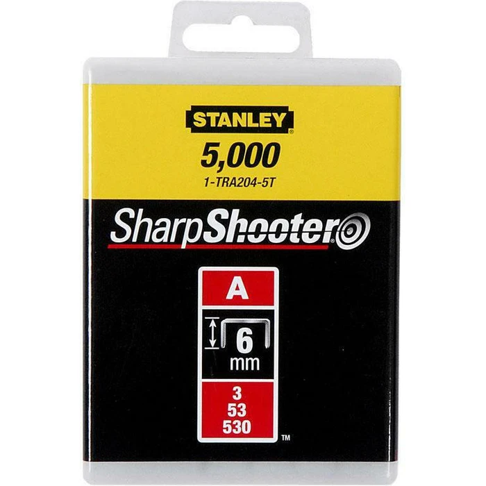 Stanley A 5/53/530 Brads 6 mm 1000 pcs