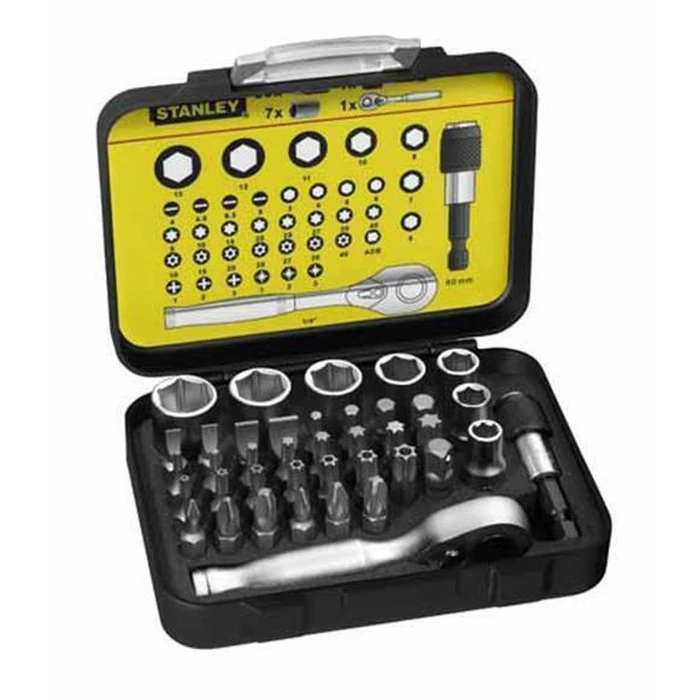 Stanley 1-13-906 1/4" Ratchet and Socket Set — 39-piece