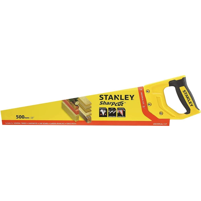 Stanley Πριόνι Ξύλου 50 cm (Sharpcut 7 TPI) STHT20367-1
