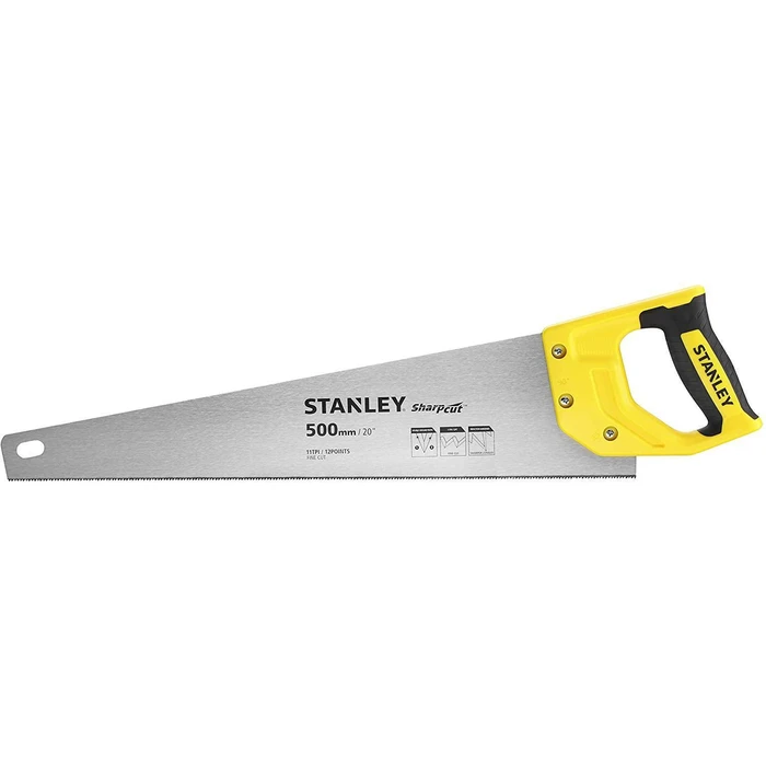 Stanley Πριόνι Ξύλου 50 cm Sharpcut 11 TPI STHT20371-1