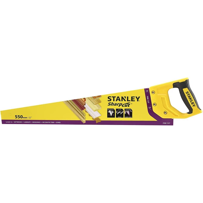 Stanley Πριόνι Ξύλου 55,88 cm (Sharpcut, 11 δόντια/ίντσα)