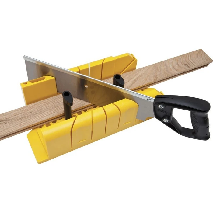 Stanley 22 cm Wood Saw with Miter Box (1-20-600)
