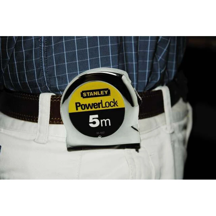 Stanley Powerlock Tape Measure with Auto-Retract 19mm x 5m (1-33-552)
