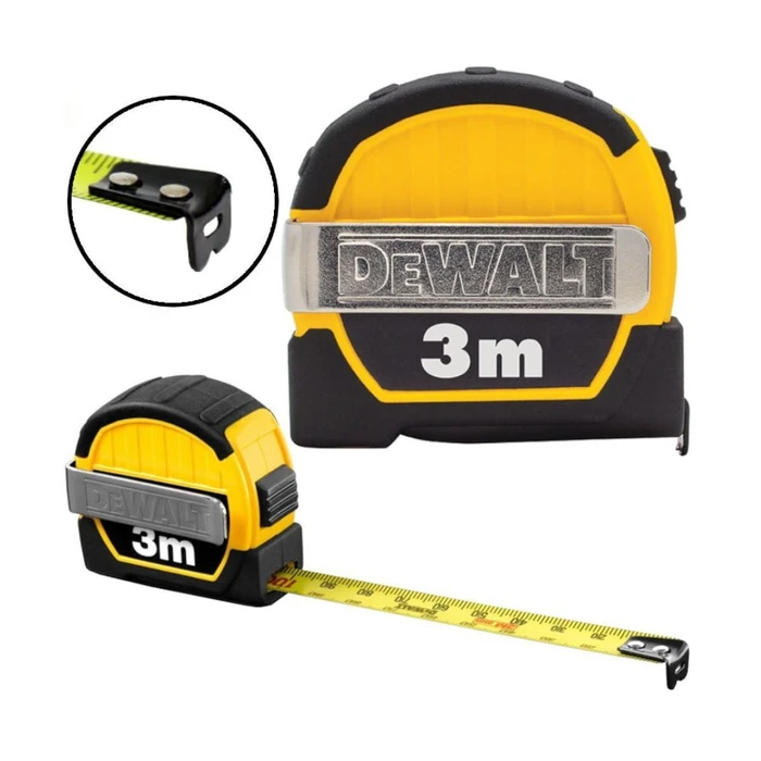 Dewalt Tape Measure with Auto Retract 3m DWHT36098-1