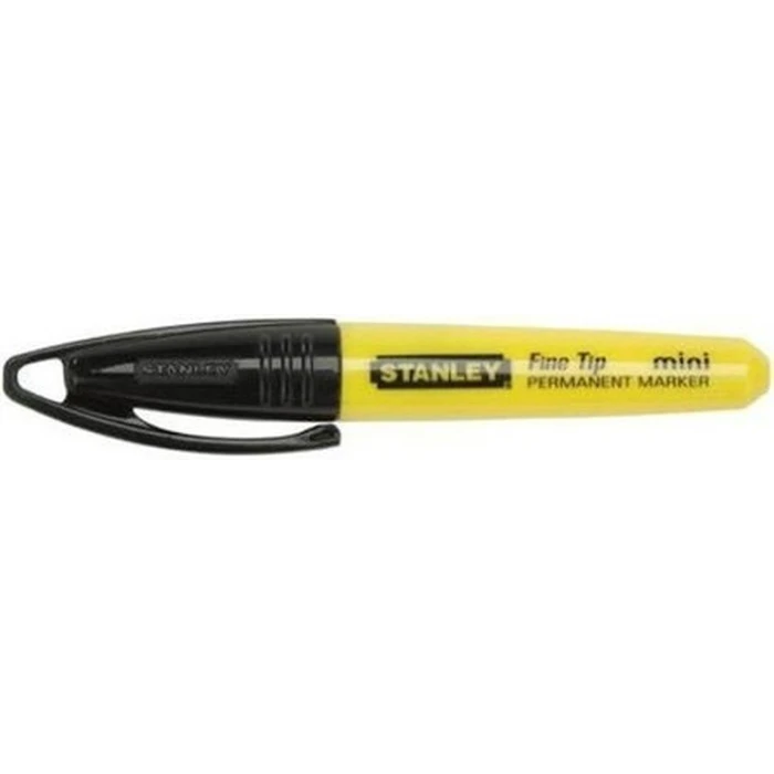 Stanley Fine Tip Ανεξίτηλος Μαρκαδόρος Μαύρο 1mm (1-47-324)