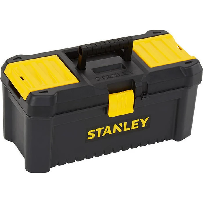 Stanley Essential Plastic Hand Toolbox with Lid Compartments 41x21x19.5 cm (STST1-75517)