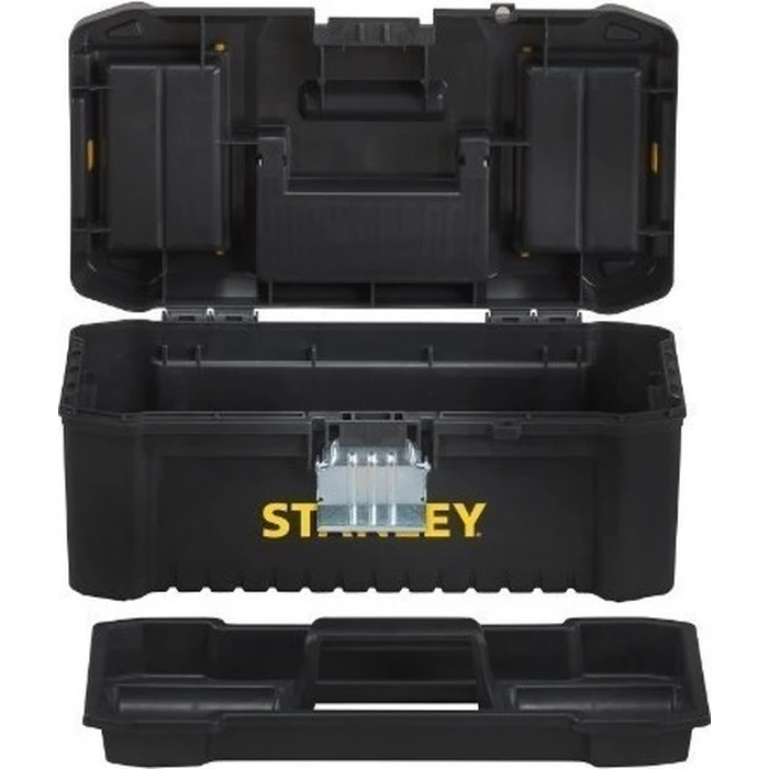 Stanley Essential Plastic Hand Toolbox with Tray 40.6x21x19.5 cm (STST1-75518)