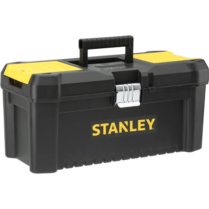 Stanley Essential Plastic Hand Toolbox with Tray 40.6x21x19.5 cm (STST1-75518)