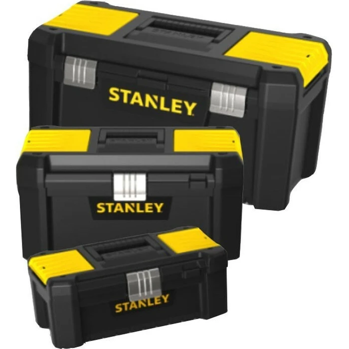 Stanley Essential Plastic Hand Toolbox with Tray 40.6x21x19.5 cm (STST1-75518)