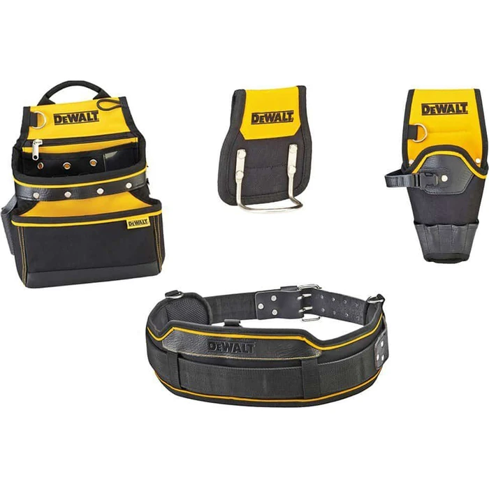 DeWalt DWST1-75552 Tool Belt / Tool Pouch - Multi-pocket, Polyester with PVC Base, 56 x 39 x 12 cm