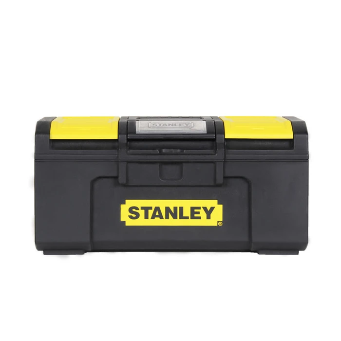 Stanley Plastic Hand Toolbox with Lid Organizer Tray 39.4 x 22 x 16.2 cm (1-79-216)