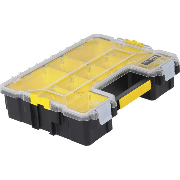 Stanley FatMax Tool Organizer 10 Compartments with Removable Boxes Yellow 44.6x35x11.6 cm 1-97-521