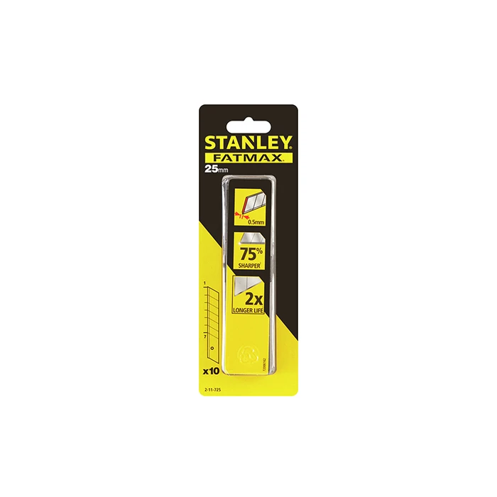 Stanley FatMax Λεπίδες Φαλτσέτας 25mm 10τμχ