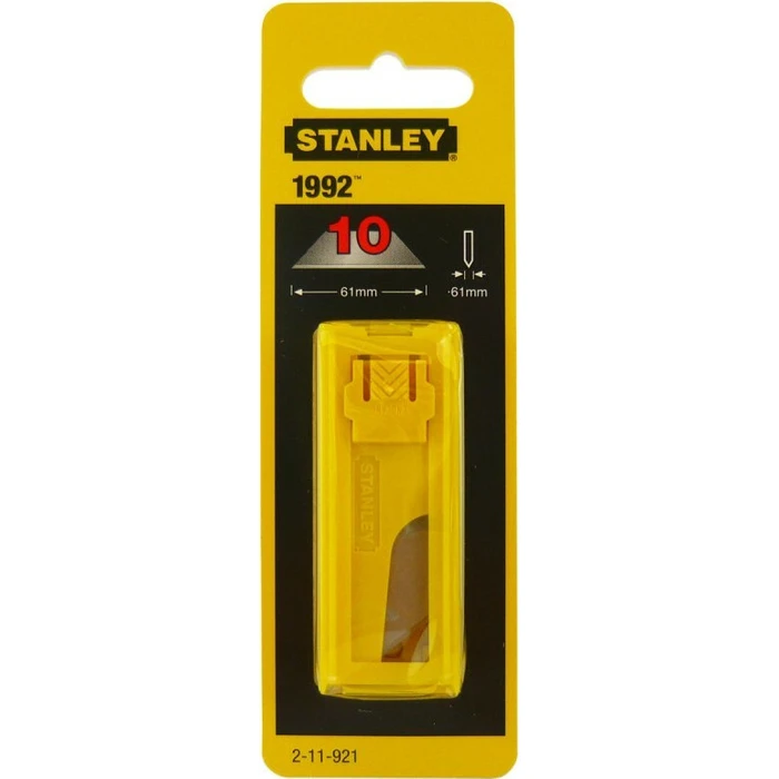 Stanley 2-11-921 Λεπίδες Φαλτσέτας Ακριβείας 62mm — 10 τεμάχια