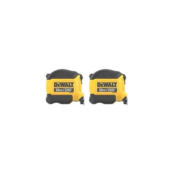 Dewalt Tape Measure Set 2pcs 8 m x 28 mm DWHT38127-9