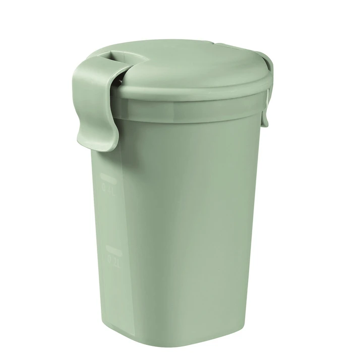 Δοχείο Φαγητού Curver Cup Cup L 0.6L Smart Eco To Go Ø11x17cm Soft Green