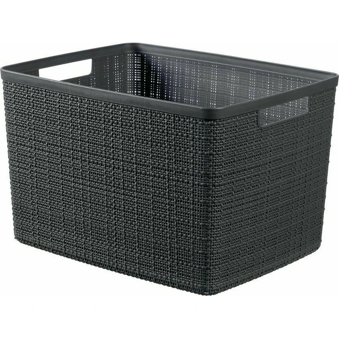 Curver Plastic Storage Basket Grey 20 L (245716) - CRV245716